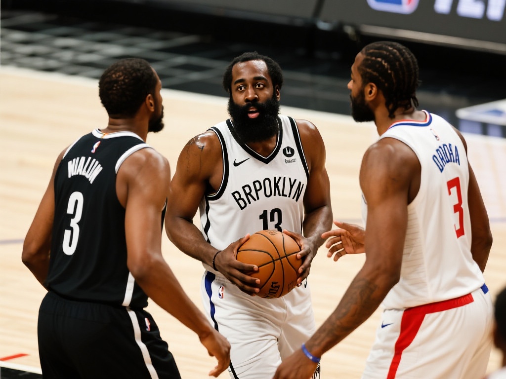 莱昂纳德爆砍31分快船客场狂胜篮网32分 这场比赛表明,篮网依然在寻找如何融合三巨