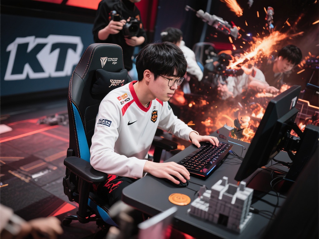 KT vs HLE次局集锦：Bdd小炮一人领先七千，KT扳平比分